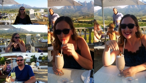 Drinks at Piza e Vino in Wellington's Val du Charron